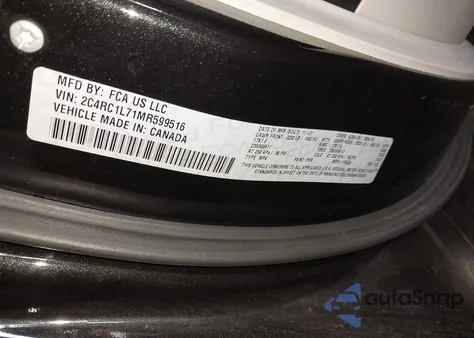 2021 Chrysler Pacifica Hybrid Touring L from USA, damaged, VIN 2C4RC1L71MR599516